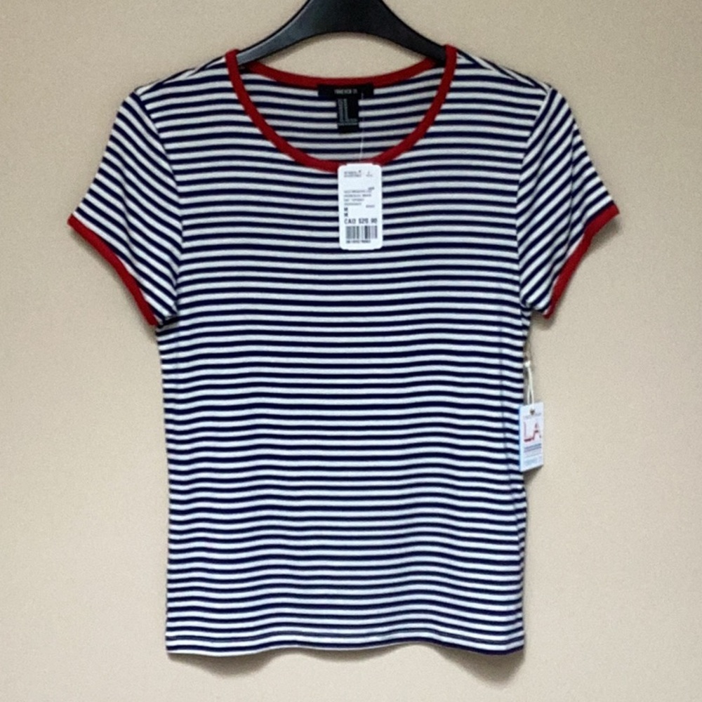 Forever 21 Striped T-Shirt